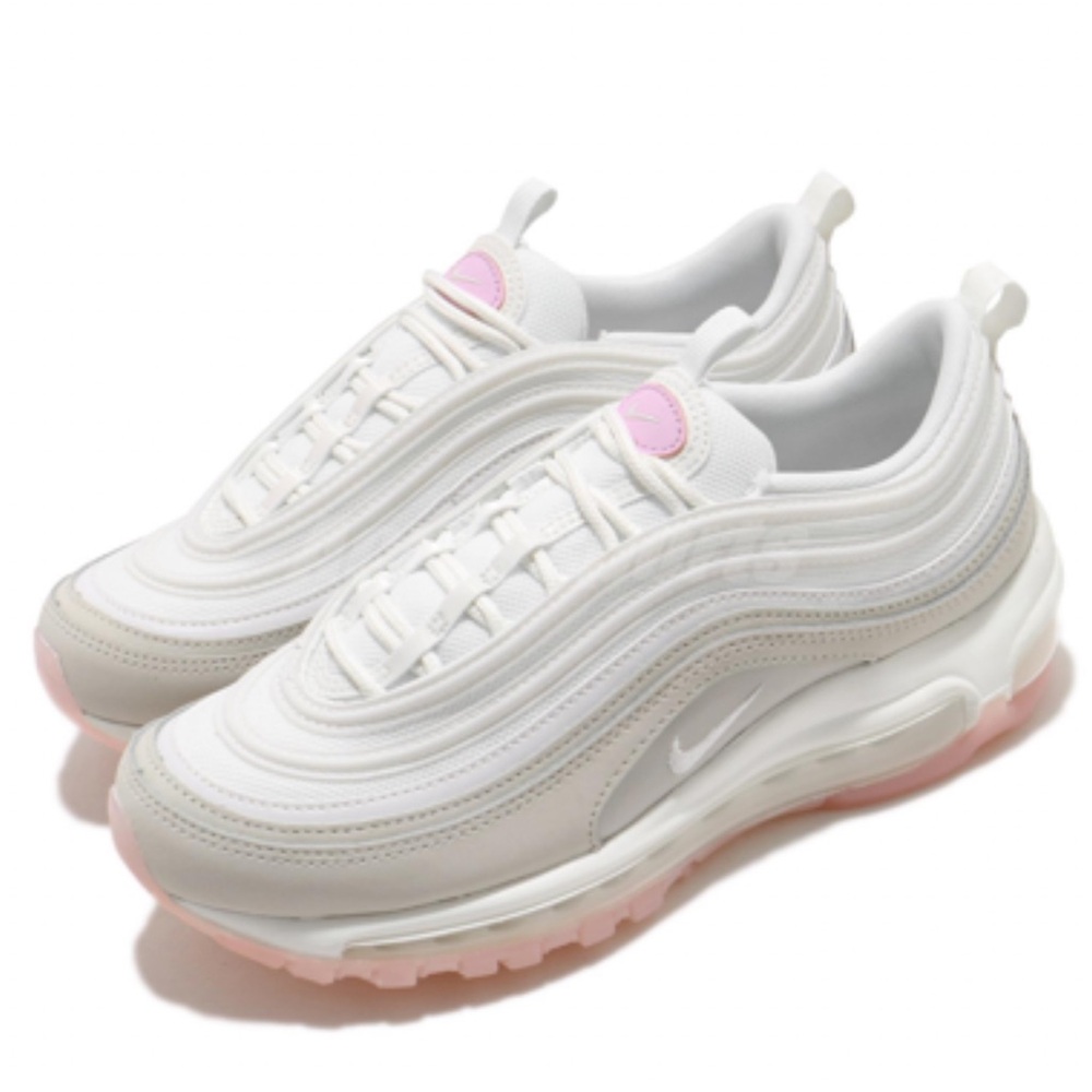 NIKE AIRMAX 97’S Pink & White